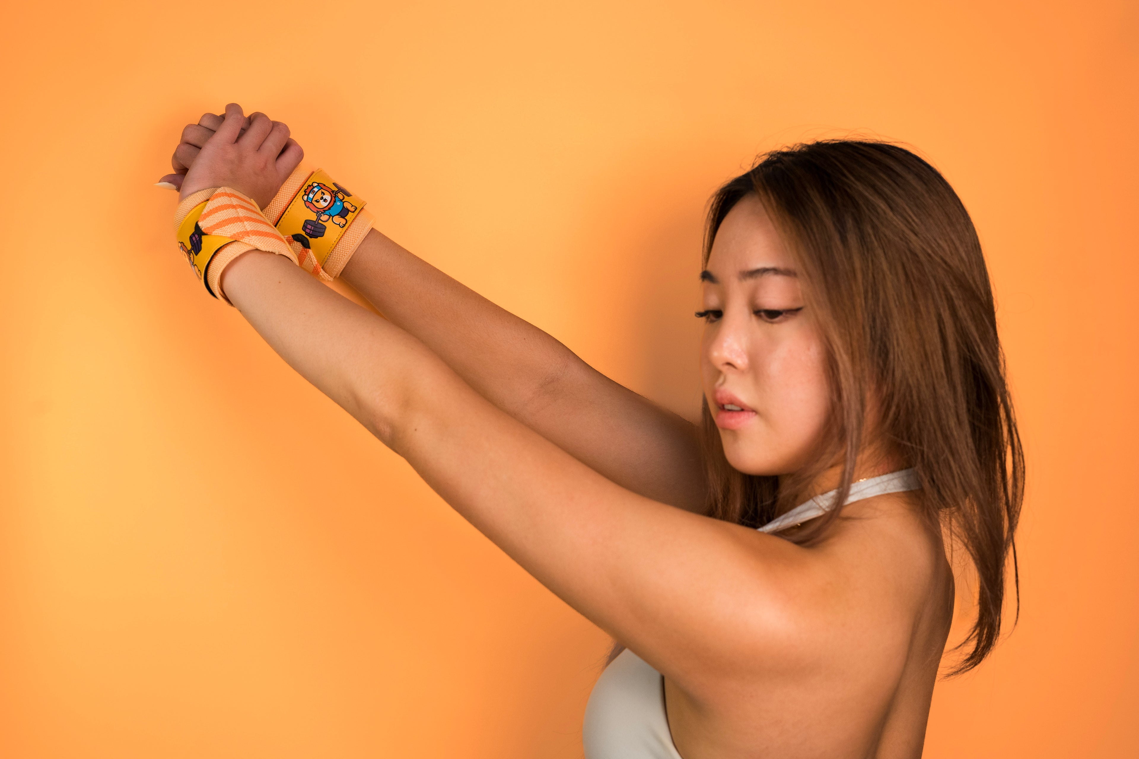 Lion Wrist Wraps - Sunny