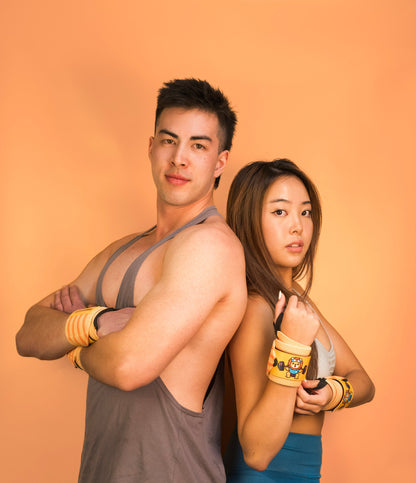 Lion Wrist Wraps - Sunny
